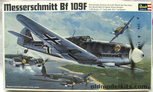 Revell 1/32 Messerschmitt Bf-109F - Werner Molders - Kommodore JG51, H284-200 plastic model kit